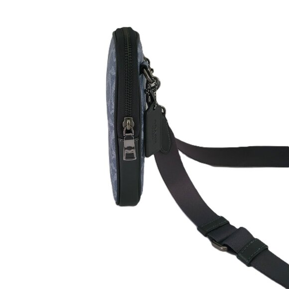 Coach CW364 Aden Crossbody Signature Bag Light Denim - Picture 3 of 7